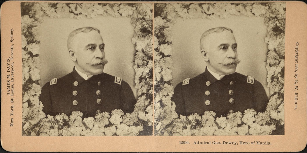 Admiral Geo. Dewey, Hero of Manila.